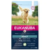 Sucha karma dla psów - Karma dla psa EUKANUBA Adult Large Breeds Adult Jagnięcina z ryżem 2.5 kg - miniaturka - grafika 1