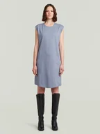 Sukienki - G-Star Sukienka w kolorze błękitnym - miniaturka - grafika 1