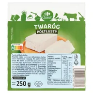 Sery - Carrefour Classic Twaróg półtłusty 250 g - miniaturka - grafika 1