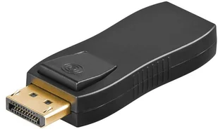 Adapter AV MicroConnect DisplayPort - HDMI czarny (DPHDMI) - Złącza, przejściówki, adaptery - miniaturka - grafika 1