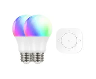 Świetlówki - Inteligentna żarówka WiFi Prolight 2xE27 RGB RC - miniaturka - grafika 1