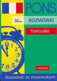 Rozmówki francuskie PONS - Książki do nauki języka francuskiego - miniaturka - grafika 1