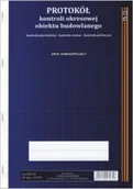 Druki akcydensowe - Protokół z okresowej kontroli obiektu budowlanego (2022.1225) [Pu/Pb-55] - miniaturka - grafika 1