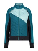 Kurtki i kamizelki sportowe damskie - CMP Kurtka funkcyjna w kolorze turkusowo-czarnym - miniaturka - grafika 1