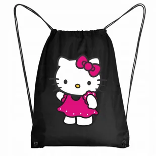 Worek Szkolny Na Buty Plecak WF Hello Kitty Kotek - Plecaki worki - miniaturka - grafika 1