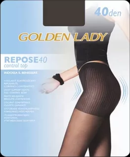 Rajstopy - RAJSTOPY GOLDEN LADY REPOSE C TOP 40 den modelujące - grafika 1