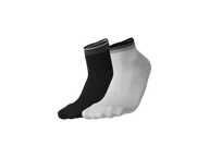 Skarpetki i podkolanówki sportowe - CRIVIT Skarpetki rowerowe damskie lub męskie (Czarny / biały, 37/38) - miniaturka - grafika 1