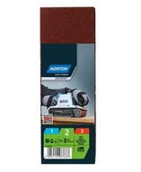Materiały ścierne - Taśma ścierna bezkońcowa 75x533 mm P80, 3 szt. - miniaturka - grafika 1