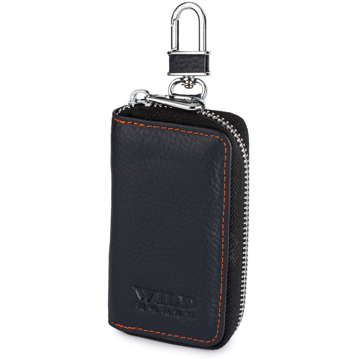 Etui na klucze Skórzane Wild Horse Czarne