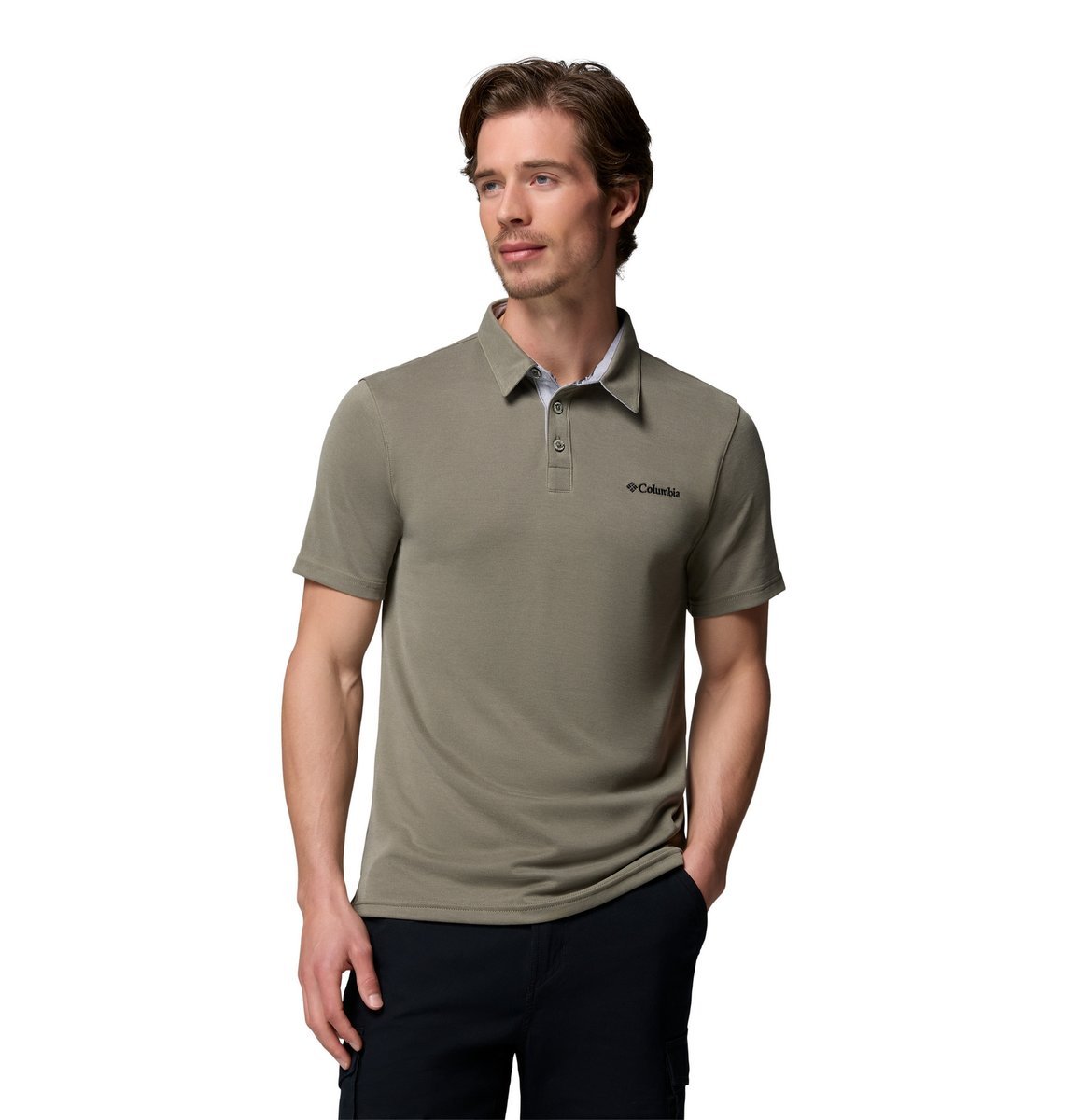Koszulka polo męska Columbia NELSON POINT zielona 1772721397 r M (48)