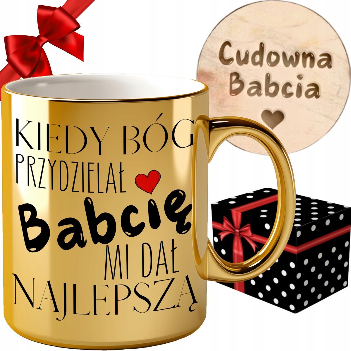 KUBEK ZESTAW PREZENTOWY DLA DZIADKÓW PREZENT DZIEŃ BABCI GRAWER ZDJĘCIE