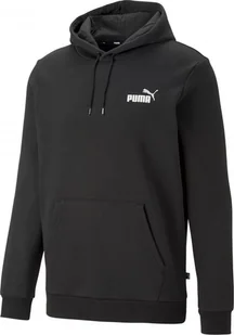 Bluza męska Puma ESS+ 2 Col Small Logo Hoodie FL czarna 674471 61-S - Bluzy męskie - miniaturka - grafika 1