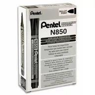Pentel Marker permanentny 1.1mm czarny okrągły N850 PN5764