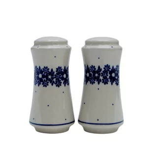 Ceramiczna solniczka i pieprzniczka Ceramika Bolesławiec - Młynki do soli i pieprzu Ceramiczna solniczka i pieprzniczka Ceramika Bolesławiec - Młynki do soli i pieprzu - miniaturka - grafika 1