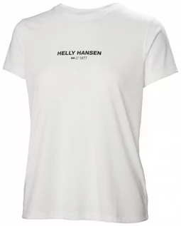 Koszulki sportowe damskie - Damska koszulka treningowa Helly Hansen Allure - biała - HELLY HANSEN - grafika 1
