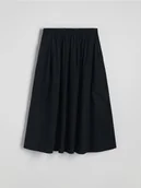 Spódnice - Reserved - Spódnica midi - czarny - miniaturka - grafika 1