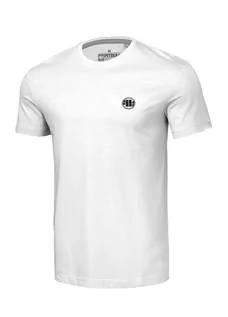 Koszulki męskie - Koszulka męska Pit Bull West Coast Small Logo 140 Biała - XXXL - grafika 1