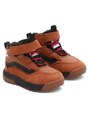 Buty dla dziewczynek - Vans Skórzane sneakersy "UltraRange Hi V MTE-1" w kolorze jasnobrązowym - miniaturka - grafika 1