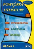 Pomoce naukowe - Powtórka z literatury. Klasa 4. Szkoły podstawowa - miniaturka - grafika 1