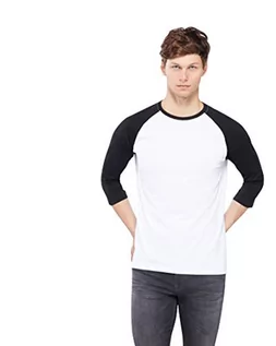 Koszulki męskie - Urban Classics T-shirt męski, White/black, 5XL - grafika 1