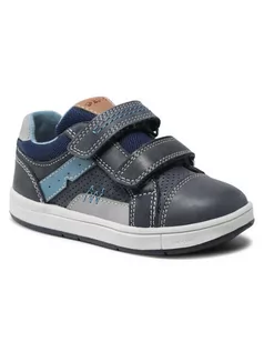 Buty dla dziewczynek - Geox Sneakersy B Trottola B. A B1543A 0CL14 C0661 S Granatowy - grafika 1