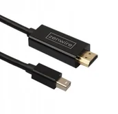 Kable - Kabel adapter, Zenwire, mini DisplayPort HDMI 4K THUNDERBOLT 180cm Przewód do Macbook Pro Air i inne - miniaturka - grafika 1