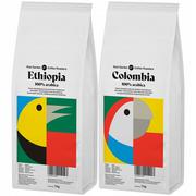 Kawa - Kawa ziarnista Kolumbia + Etiopia świeżo palona - miniaturka - grafika 1