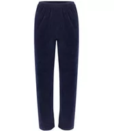 Spodnie damskie - Wygodne welurowe spodnie dresowe Gumka Ciepłe Modne Długie-L - miniaturka - grafika 1