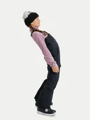 Spodnie narciarskie - Roxy Spodnie snowboardowe Non Stop Girl ERGTP03057 Czarny Slim Fit - miniaturka - grafika 1