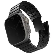 Akcesoria do smartwatchy - Pasek wymienny Uniq Strova Mag na Apple Watch 42/44/45/49mm (UNIQ-49MM-STRVMBLK) Czarny - miniaturka - grafika 1