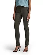 Spodnie damskie - G-STAR RAW Damskie spodnie chinosy Weld High Skinny, Szary (Asfalt Gd D121-b575), 29W / 30L - miniaturka - grafika 1