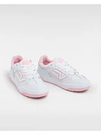 Trampki damskie - Vans Skórzane sneakersy w kolorze białym - miniaturka - grafika 1