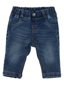 Spodenki dla niemowląt - Noppies Dżinsy w kolorze granatowym - miniaturka - grafika 1