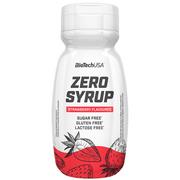 Witaminy i minerały dla sportowców - BioTech USA Zero Syrup 320ml SYROP BEZ KALORII - miniaturka - grafika 1