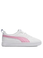 Buty dla dziewczynek - Puma Sneakersy Rickie Jr 384311-28 Biały - miniaturka - grafika 1