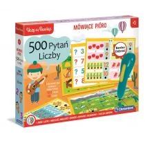 Clementoni Mówiące Pióro 500 pytań Liczby 50652 725612 - Zabawki interaktywne dla dzieci - miniaturka - grafika 1