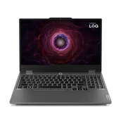 Laptopy - Lenovo LOQ 15ARP9 Ryzen 7 7435HS 15.6" FHD IPS 300nits AG 144Hz 16GB DDR5 4800 SSD512 GeForce RTX 4050 6GB Cam720p 60Wh NoOS Luna Grey 83JC002WRM - miniaturka - grafika 1
