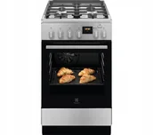 Kuchenki gazowo-elektryczne - Electrolux LKK564200X - miniaturka - grafika 1