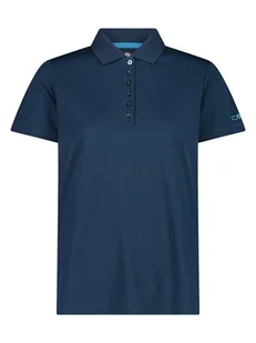CMP Koszulka funkcyjna polo w kolorze granatowym - Koszulki sportowe damskie - miniaturka - grafika 1