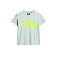 Koszulki męskie - Superdry Vl Neon Slim T-shirt - miniaturka - grafika 1