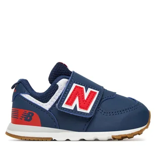Sneakersy New Balance NW574NF Granatowy - Buty dla chłopców - miniaturka - grafika 1