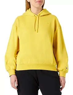 Champion Damska bluza z kapturem Rochester 1919 Tonal C-Logo bluza z kapturem, musztardowa żółta (Pss), L, musztardowy, żółty (Pss), L - Bluzy damskie - miniaturka - grafika 1
