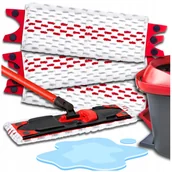 Miotły, szufle, mopy - 3x WKŁADY DO MOPA PŁASKIEGO VILEDA ULTRA MAX/ULTRAMAT TURBO MEGA CHŁONNE - miniaturka - grafika 1