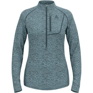 Bluza techniczna damska ODLO Tencia Mid Layer 1/2 zip - Bluzy sportowe damskie - miniaturka - grafika 1