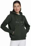Kurtki jeździeckie - Bluza SPOOKS Tildah damska zielona, rozmiar: XS - miniaturka - grafika 1