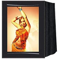 Albumy fotograficzne - Daiber Profesjonalne ramki na zdjęcia 13x18cm czarne 22302-R 125 sztuk - miniaturka - grafika 1