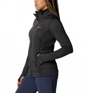 Damski polar rozpinany bez kaptura COLUMBIA Park View Grid Fleece Full Zip - Koszulki sportowe damskie - miniaturka - grafika 1
