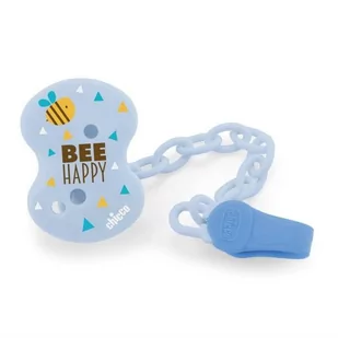 Chicco 129621 ŁAŃCUSZEK Z KLIPSEM DO SMOCZKA MIX - Akcesoria do smoczków - miniaturka - grafika 1