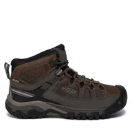 Buty trekkingowe męskie - Trekkingi Keen Targhee III Wp 1017786 Brązowy - miniaturka - grafika 1