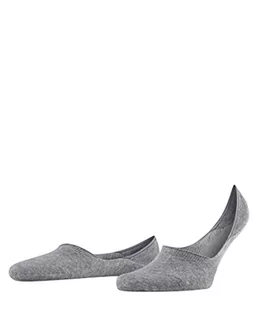 FALKE Mężczyźni Stopki Step Medium Cut M IN Zrównoważona Bawełna niewidoczne jednokolorowe 1 Para, Szary (Light Grey Melange 3390), 43-44 - Koszulki męskie - miniaturka - grafika 1
